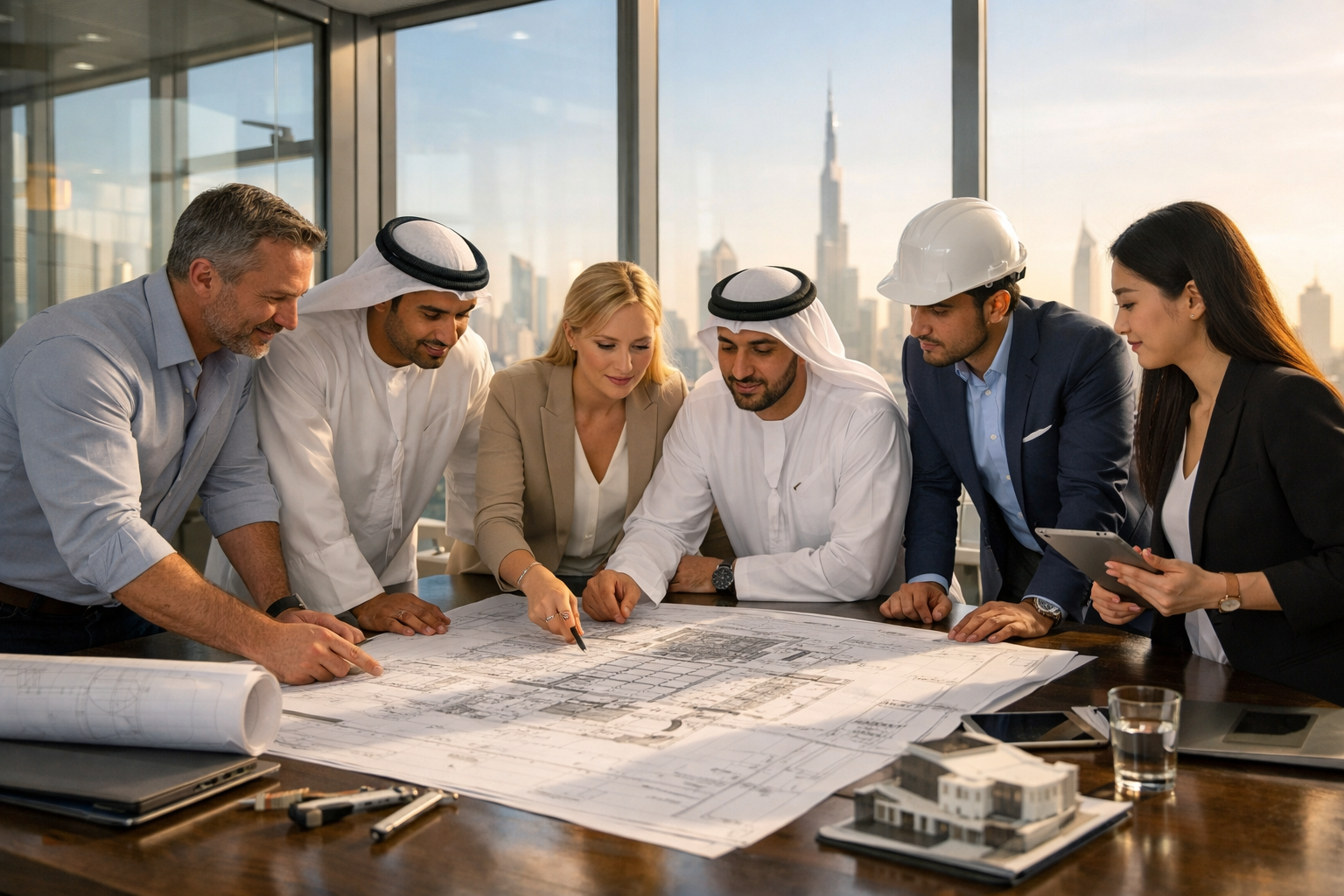 Oman engineering and project team