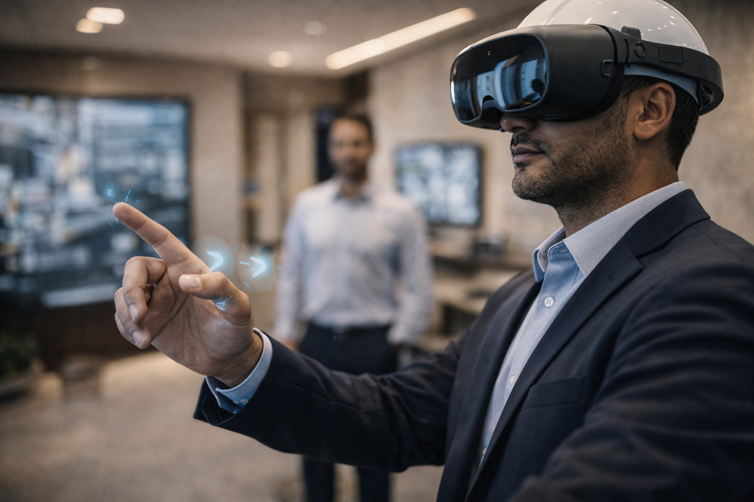 VR with AI guided assistance