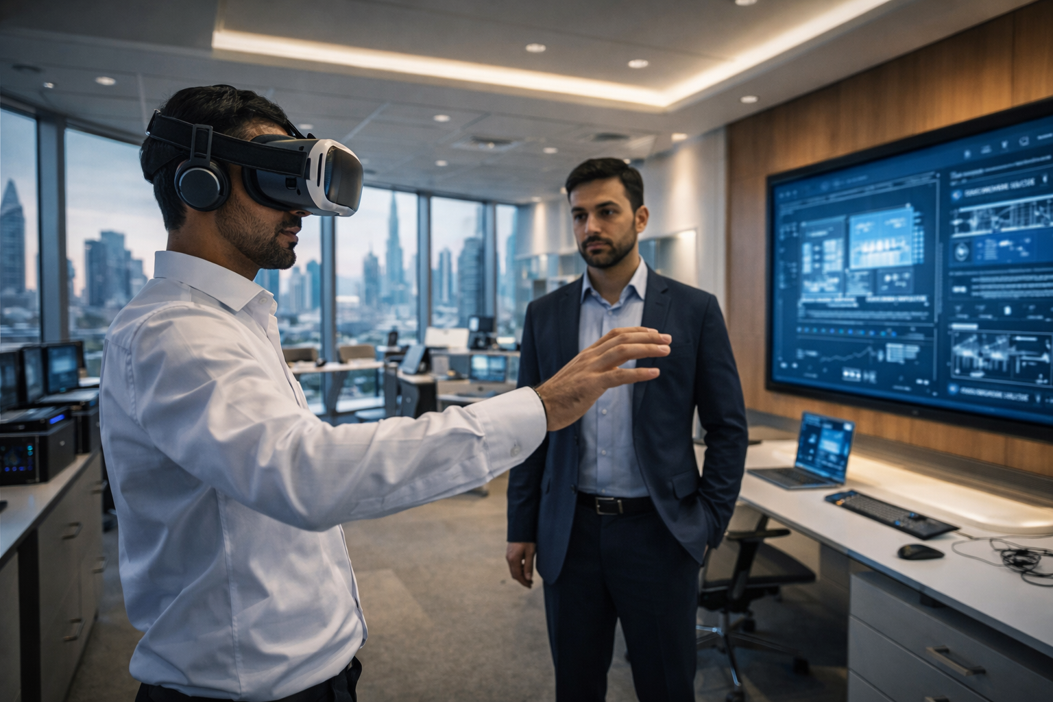 Immersive VR technology experience