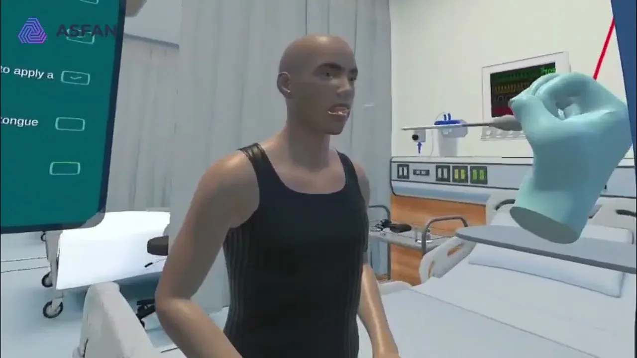 Temperature Measurement VR Nursing Simulation