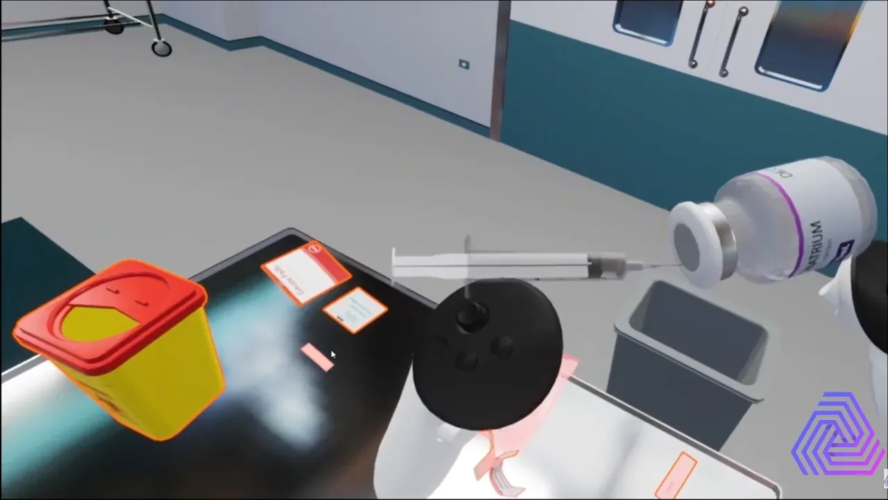 Injection Administration Exam VR Nursing Simulation
