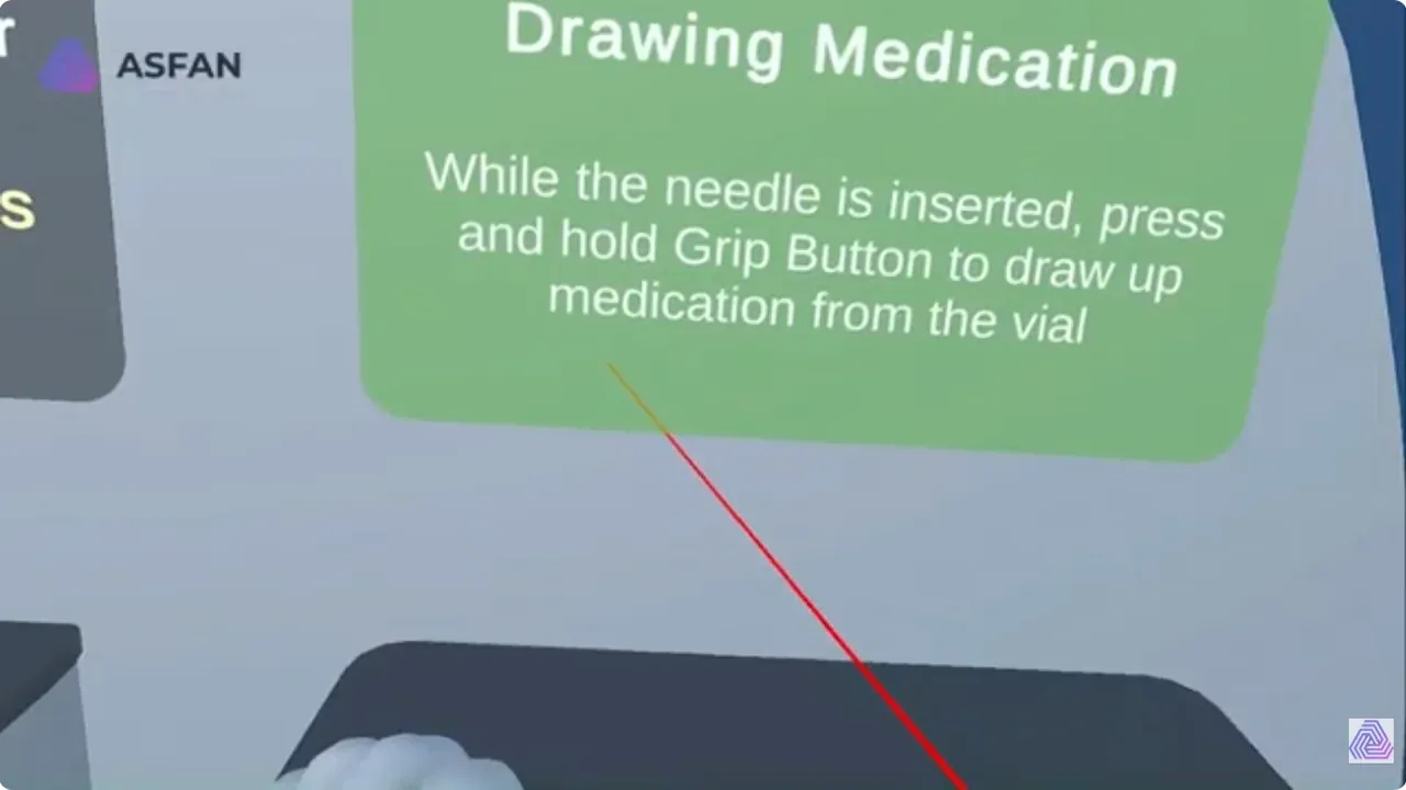 Injection Guide VR Nursing Simulation